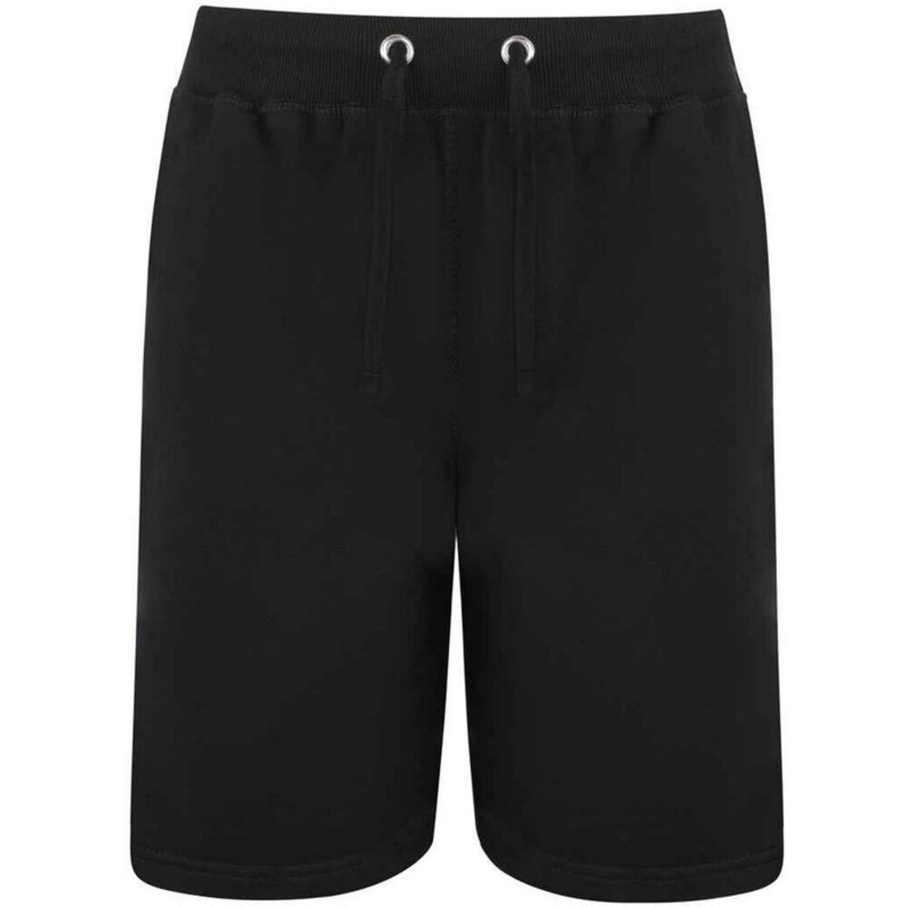 AWDis Hoods Mens Cotton Plain Heavyweight Casual Summer Campus Shorts /Bottoms /